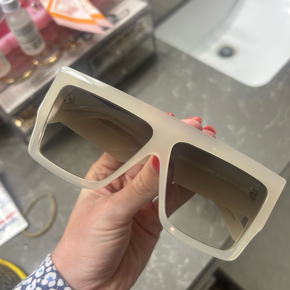 Celine Cream Sunglasses